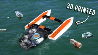 3D Printing a RC Boat to Cleanup the Oceans?