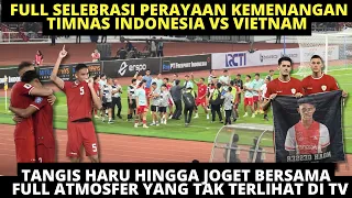 FULL SELEBRASI PERAYAAN KEMENANGAN TIMNAS INDONESIA VS VIETNAM. ATMOSFER GBK YANG TAK TERLIHAT DI TV