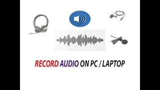 🔊 How to Record Audio on PC or Laptop
