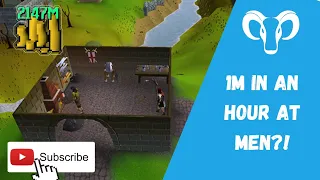 I Made 1M In 1 Hour Of Killing These Level 2 Monsters- Old School Runescape - Killing Mobs For Money