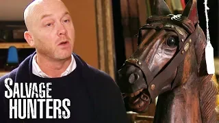 Drew Is Over The Moon With This French Wooden Tricycle | Salvage Hunters