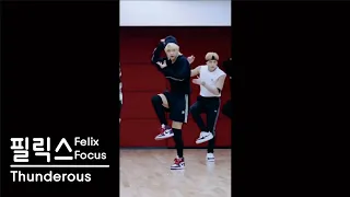 Stray Kids 'Thunderous' Dance Practice Felix Focus