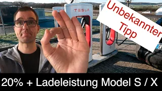 20% Ladeleistungs-Boost für Tesla Model S,X,3,Y: 1 ungewöhnlicher + 3 Tipps für schnelleres Laden