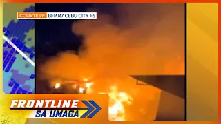 Magkasunod na sunog, tumupok sa ilang bahay sa isang residential area sa Cebu City