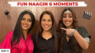 Behind the scenes with Tejasswi Prakash | My final shoot on Naagin 6 sets | Shikha Singh Vlogs