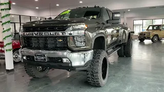 2022 Chevrolet Silverado 3500 LIFTED DURAMAX DUALLY DIESEL TRUCK 4WD CHEVY LIFTED FOR SALE PORTLAND