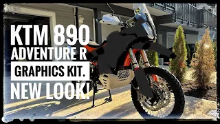 KTM 890 Adventure R 2023 New Graphics!