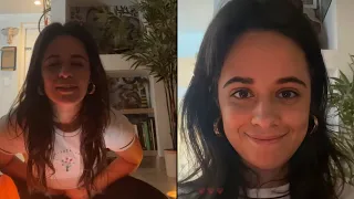 TRADUCCIÓN | Camila Cabello live en Instagram - Meditación y más | 24/12/21