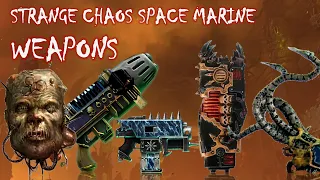 15 Unique Weapons of the Chaos Space Marines