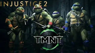 Todos los TMNT peleas completas/injustice 2/