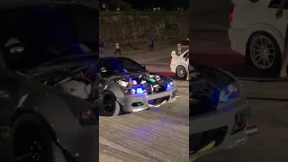 BMW E46 LS swap shoots crazy flames 🔥