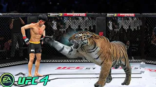 UFC4 Bruce Lee vs. Tiger Grip EA Sports UFC 4