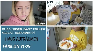 KRIEGEN WIR EIN FRÜHCHEN / ANGST / HAUSHALT MACHEN / FAMILIEN VLOG