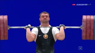 Вадим Стрельцов (BLR) - Men 94kg, IWF World Championships, Houston 2015