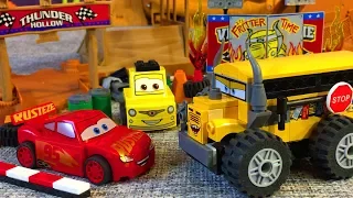 Cars 3 Disney Pixar Lego Lightning McQueen Miss Fritter Cartoon for Kids