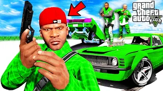 Franklin Join The BIGGEST GANG of Los Santos in GTA 5 | SHINCHAN and CHOP