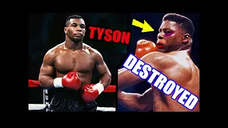 MIKE TYSON - WHEN HE  DESTROYED TYRELL BIGGS 1987 [Mike Tyson Vs Tyrell Biggs] HD