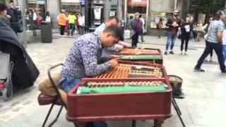 Música de rua em Madri