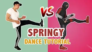 Springy Emote (Dance Tutorial) | Fortnite Dance