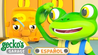 Escondite con los Mecánicos arcoíris | 🐸 Garaje de Gecko | Carros para niños | Vídeos educativos