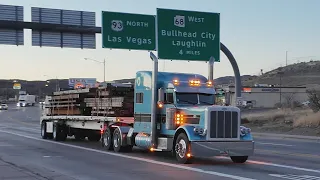 Truck Drivers, Arizona Highway 93, Truck Spotting USA