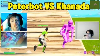 Peterbot VS Khanada 1v1 TOXIC Buildfights!