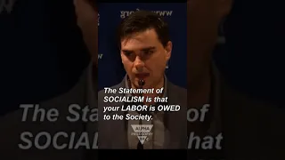 "Capitalism is Good, Socialism is Tyranny"- Ben Shapiro on Capitalism vs. Socialism #shorts