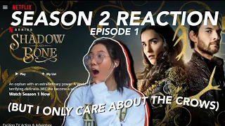 SHADOW AND BONE SEASON 2 🔪 episode 1 reaction (aka just objectifying all the men)