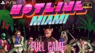 Hotline Miami | Full Game | No Commentary | *PS5 | 4K 60FPS