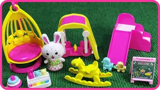 7 Minutes Satisfying with Unboxing Mini Cute Playgrounds Set ASMR (No Music)