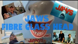 JAWS Life-size Great White Shark Head "BRUCE" #shark #jaws