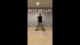 #BTS (방탄소년단) - Boy In Luv (상남자) Pre-Chorus + Chorus Dance Tutorial (Mirrored + Explanation)