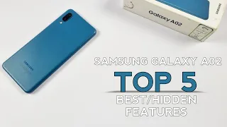 Samsung Galaxy A02 Top 5 Best/Hidden Features | One UI 3.1 Tips & Tricks