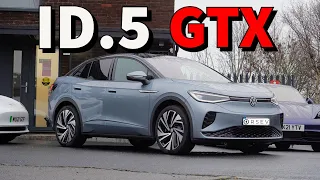 Volkswagen ID.5 GTX REVIEW including real-world efficiency, range and running cost.