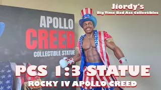 Apollo Creed PCS Statue 1:3 Rocky IV Edition Collectible James Brown Living in America Carl Weathers