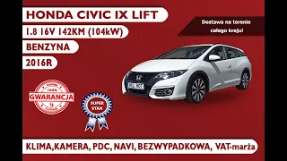 Honda Civic IX Salon PHU Hel-Mot Auto Handel Komis