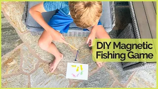 MAGNETIC FISHING GAME DIY FOR KIDS