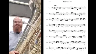 Blazhevich 8 Tuba Etude