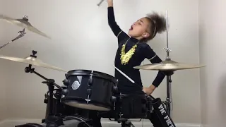 Voodoo People - The Prodigy - Drum Cover - Nandi Bushell Age 9