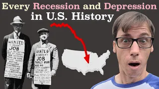 Every Recession and Depression in American History