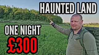Camping in a haunted woodland for CHARITY - IT HAPPENED AGAIN.