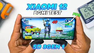 Xiaomi 12 Pubg Test with FPS Meter 🔥 Heating, Frame Drop & FPS LAG?? SD Gen 1 Pubg?