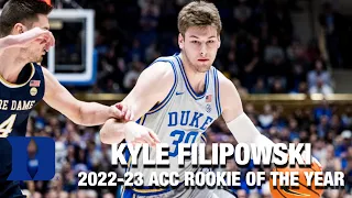 2022-23 ACC Men's Rookie Of The Year: Duke's Kyle Filipowski