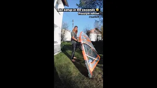 Set Up Your Freestyle Sail in 60 Seconds