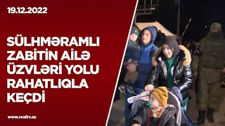 Sülhməramlı zabitin ailə üzvləri yolu rahatlıqla keçdi  - ŞUŞA-XANKƏNDİ YOLU