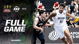 New Zealand vs Republic of Korea | Men | Full Game | FIBA 3x3 Asia Cup 2023