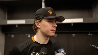 4/8 PHI vs. NYI Postgame: Carter Hart