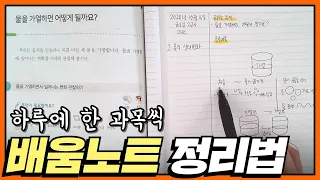 기억하기 쉽게 배움노트 정리하는 방법