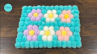 DIY Pom Pom Rug / Beautiful Handmade / DIY Home Decor