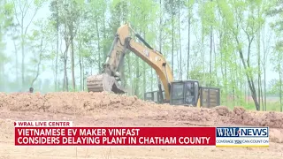 Report: VinFast plant could be delayed in North Carolina
